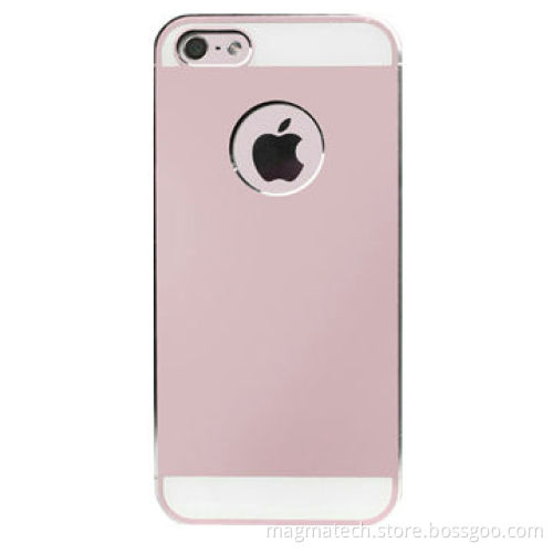 Aluminum + PP Case for iPhone 5/5S, Anti-scratch, Various Colors are Available, Pink